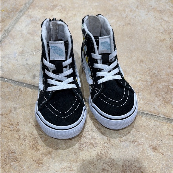 Vans Other - Toddler High-Top Vans Sneakers - Black & White